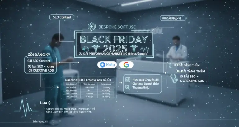 [Black Friday 2025] Ưu đãi Dịch vụ Tối ưu Performance Marketing (Meta/Google)